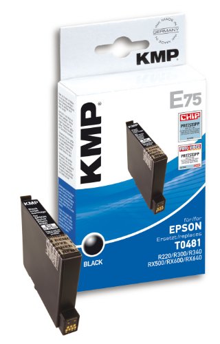 Kompaktanlagen: KMP E75 Tintenpatrone schwarz ersetzt Epson T048140