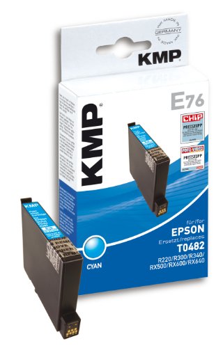 Kompaktanlagen: KMP  E76 Tintenpatrone cyan ersetzt Epson T048240