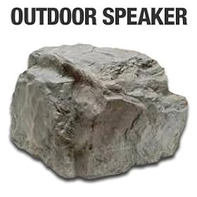 TIC TF-S15 3-way outdoor rock speaker shown in Slate
