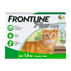 Merial Frontline Plus Flea and Tick Control for Cats and Kittens, 6 Doses