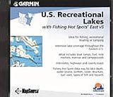 Garmin MapSource U.S. Recreational Lakes with Fishing Hot Spots - East (Version 5)