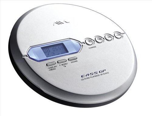 Elektronik und Foto: Aiwa XP-EV510 Tragbarer CD-Player silber