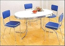 50's Retro Nostalgic Style Set of 2 Dining Chairs