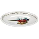 Portmeirion Birds of Britain Earthenware Medium Low Oval Server