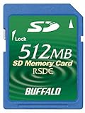 Buffalo RSDC-S512M SDメモリーカード スタンダードモデル
