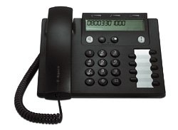 TV Ger&auml;te: Telekom Ergotel 4 Schnurgebundenes analog Telefon schwarzblau
