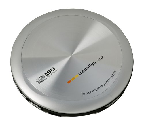 Camcorder: Cebop Jax Tragbarer MP3-CD-Player silber