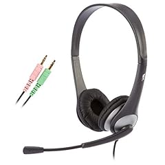 Cyber AcousticsStereo Headset/Microphone, Ambidextrous design AC-201