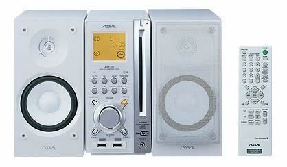 Elektronik und Foto: Aiwa AWP-ZP5 Kompaktanlage silber