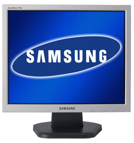 Festplatten: Samsung Syncmaster 17 Zoll TFT Monitor 710N (Kontrast 600:1, 12ms Response Time)
