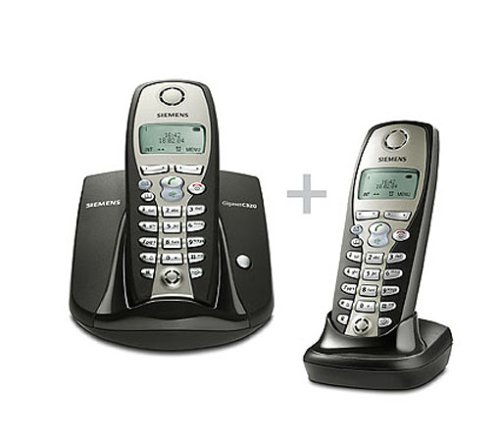 Festplatten: Siemens Gigaset C320 Duo graphit, schnurlos Telefon DECT mit zus�tzlichem Mobilteil