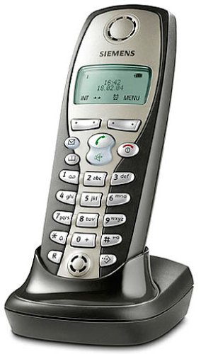 Festplatten: Siemens Gigaset C32 graphit, Mobilteil inkl. Ladeschale