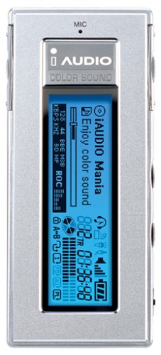 NoteBook: NTP iAUDIO4 512 Tragbarer MP3-Player 512 MB silber