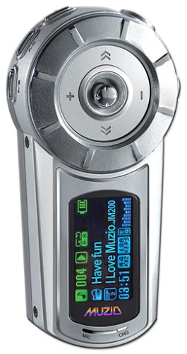 NoteBook: NTP Muzio JM-200 Tragbarer MP3-Player 256 MB silber