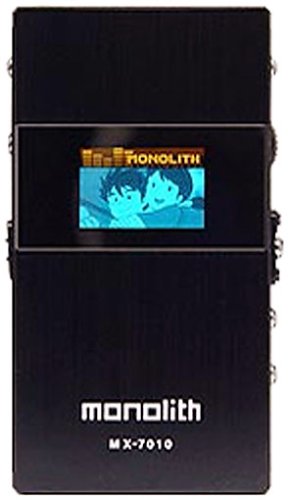MP3 Player: Monolith 2 Tragbarer MP3-Player 128 MB schwarz