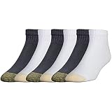 Gold Toe Men's Cotton Quarter Athletic Sock, 6-Pack