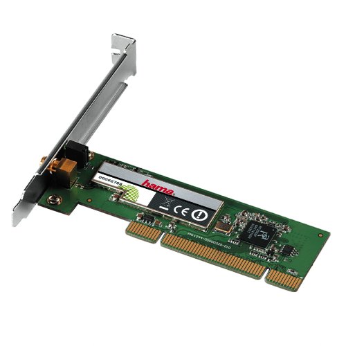 Heimkinosysteme: Hama Wireless LAN PCI-Karte 54 Mbps Netzwerkkarte