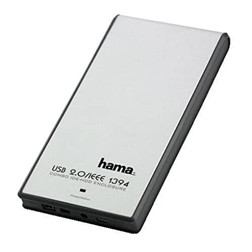 Heimkinosysteme: Hama 2,5" USB 2.0 / FireWire-Combo-Festplattengeh�use