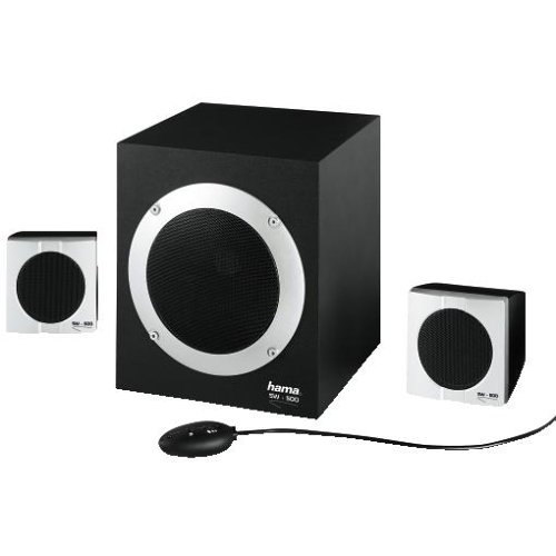 Heimkinosysteme: Hama 2.1 Subwoofer System SW-500