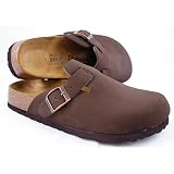 Betula Licensed by Birkenstock Mocha Brown Nubuk Clog