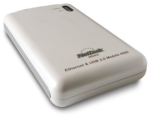 Computerzubeh&ouml;r: XIMETA NetDisk Mini 40 GB NDAS Hard Drive mit Fast Ethernet Anschluss und USB 2.0 Schnittstelle