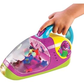 barney clean up vacuum