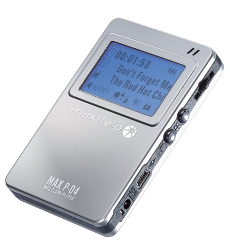 MP3 Player: maxfield MAX P-04 Tragbarer MP3-Player 256 MB
