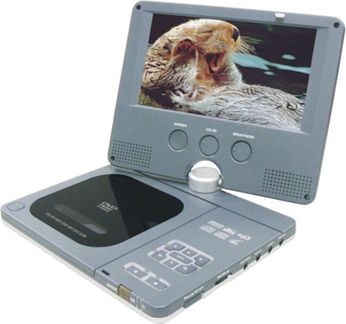 NoteBook: NTP PD-777 tragbarer DVD-Player mit 7-Zoll Display