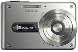 Casio Exilim Card EX-S100 Silver Digital Camera with Docking Station [3.2Mp, 2.8x Optical], 2.0" LCD