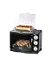 George Foreman GRV660 8-in-1 Toaster Oven/Broiler/Rotisserie, Black
