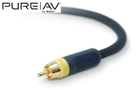 Kamerazubeh&ouml;r: Belkin PureAV Composite Videokabel aus der Blue-Serie 1,8 m