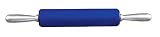 Sil-Pin Silicone Rolling Pin with Zinc Handle, Blue