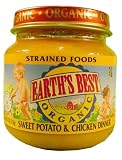 Earths Best Organic Sweet Potato & Chicken Dinner Baby Food, 4 oz