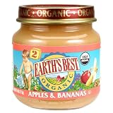 Earths Best Organic Apple Banana Baby Food, 4 oz