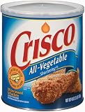 Crisco All Vegetable Shortening, 48 oz