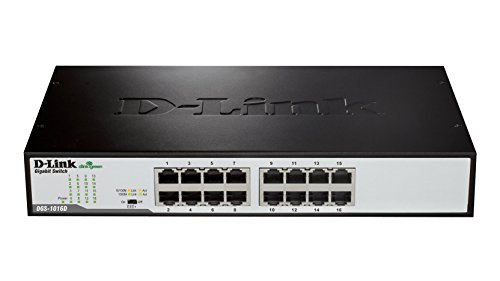 Digitalkameras: D-Link DGS-1016D Switch Giga 16xRJ45 10/100/1000