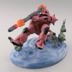 ソフビネットシリーズ シャア専用ザク