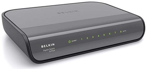 Kamerazubehoer: Belkin 8-Port Gigabit Switch
