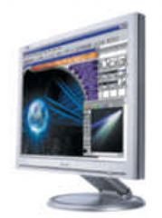 Projektoren: Philips 190S5FS 19 Zoll TFT Monitor silber