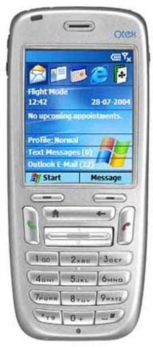 Netzwerk: QTEK 8010 silber deutsch Smartphone