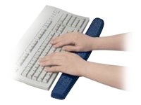 Handys ohne Vertrag: Gel-Auflage Tastatur-Handgelenk blau