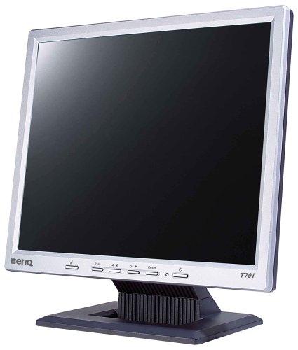 Kamerazubehoer: Benq T701 17 Zoll TFT Monitor silber/schwarz