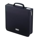 ELECOM CD/DVDウォレット CCD-W160BK  (160枚収納)