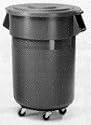 2 Pack of 2610 10G GRAY BRUTE CONTAINER