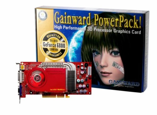 Handys ohne Vertrag: Gainward Ultra/2100LE NVidia GeForce GF 6800LE, 128MB, TV-Out, DVI Grafikkarte (Retail)