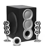 Creative I-Trigue 3400 2.1 Speakers - Silver and Black