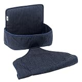 NoJo Denim Stripe Secure-Me Travel Seat - Blue