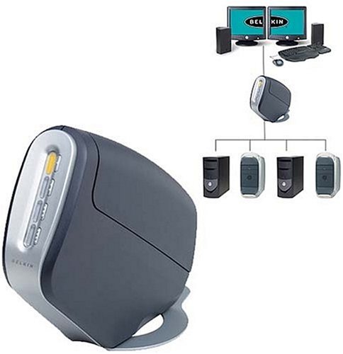 Kamerazubeh&ouml;r: BELKIN: KVM 4-Port Switch mit Audio