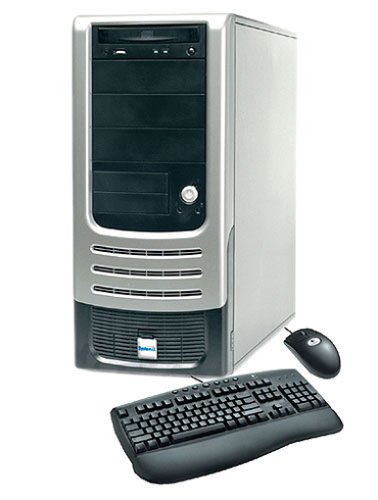 Festplatten: Systemax Low Noise Desktop-PC, AMD Athlon 64Bit Prozessor XP 2800+
