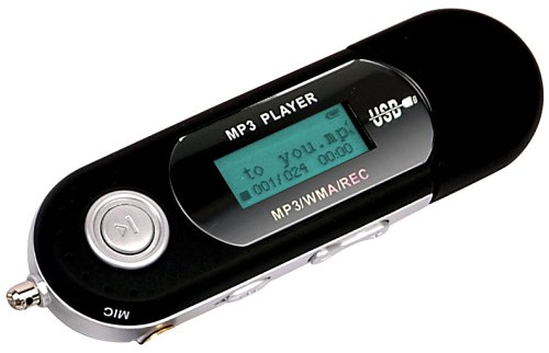 Festplatten: Support Plus SP-MP3-512B-G Tragbarer MP3-Player 512 MB schwarz